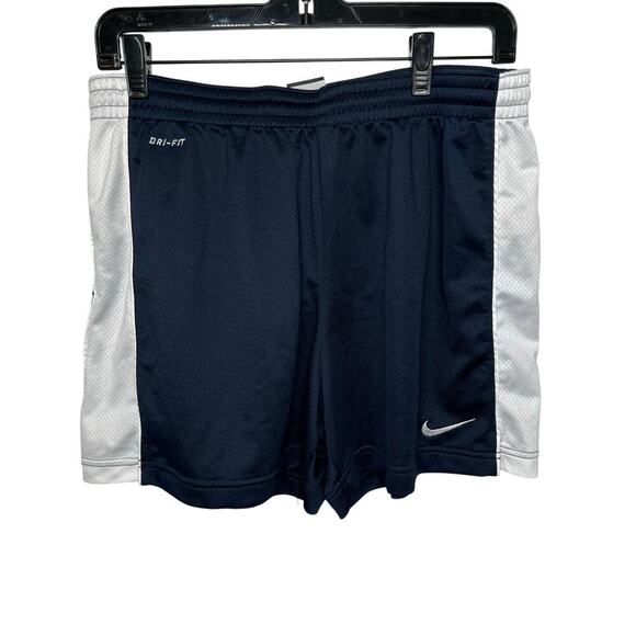 Nike Women's Dri-Fit Blue Athletic Shorts Size Medium‎ - Picture 1 of 5